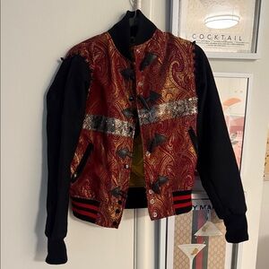 Unique vintage varsity jacket